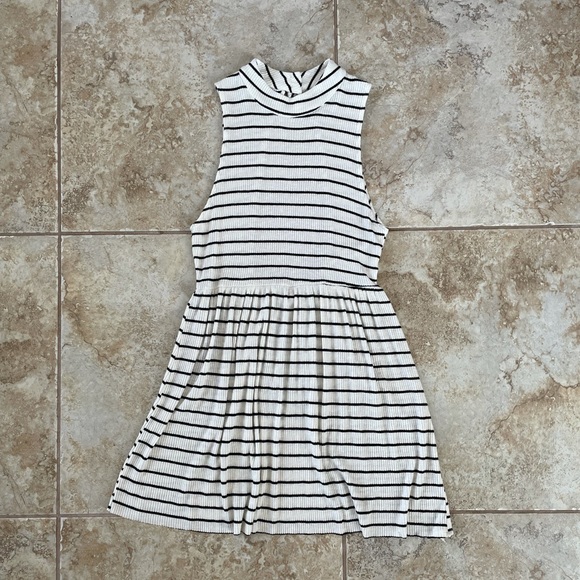 Striped high neck dress from Lucy In The Sky - Picture 1 of 4